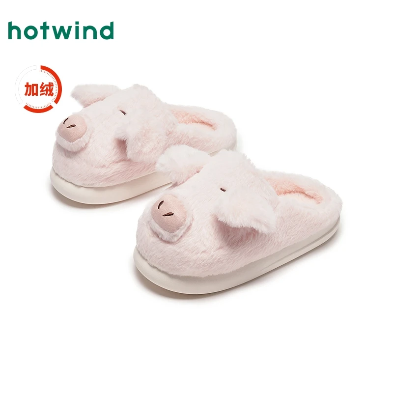 热风2024年冬季新款女士休闲家居拖H31W4406