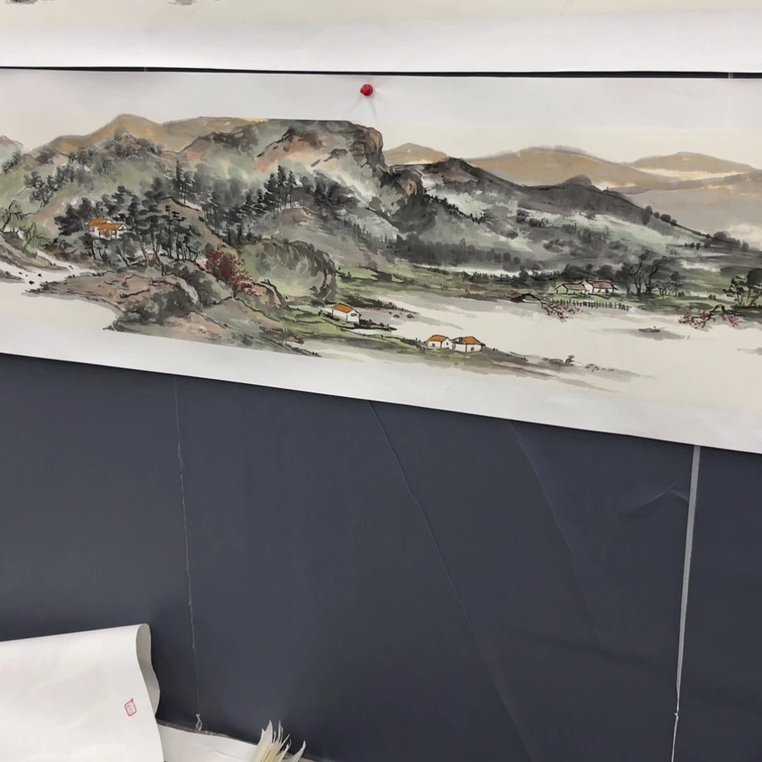 书法木**锋王志伟老师山水作品