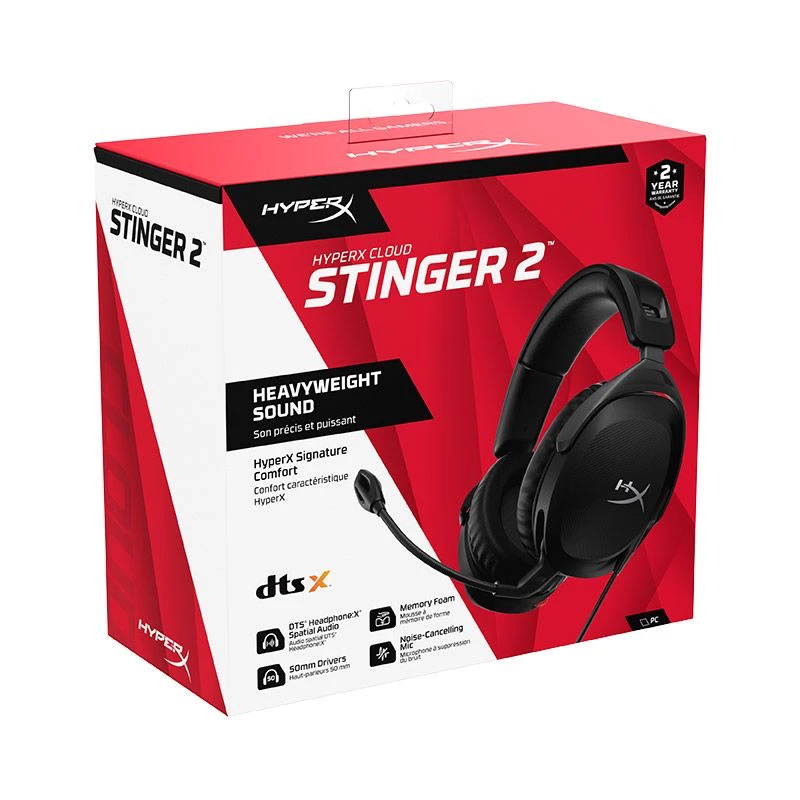 HyperX极度未知毒刺2游戏耳机头戴式吃鸡电竞耳麦蓝牙通用有线