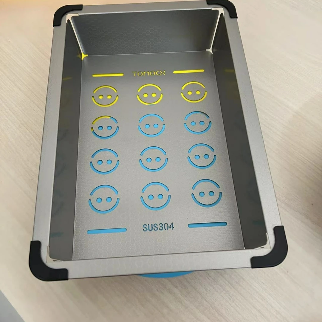 304纳米蜂窝笑脸镂空沥水篮厨房必备实用沥水篮