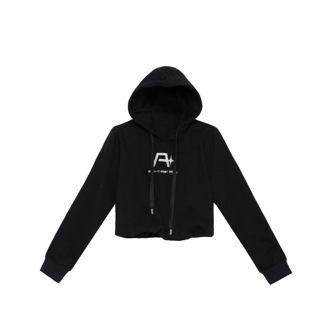 【周周专属】秋冬新款纯色休闲连帽卫衣 92375030