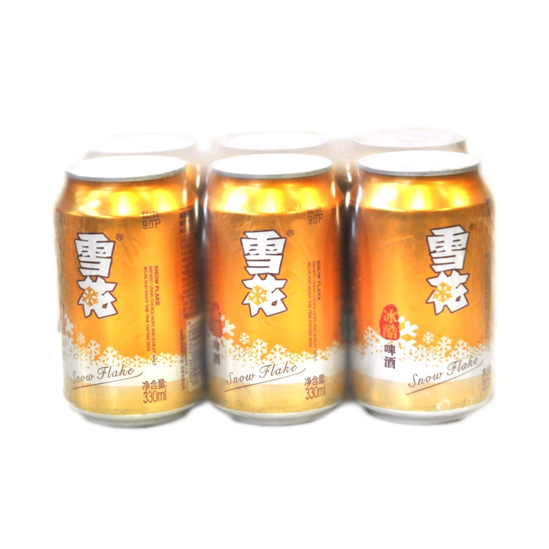 9度雪花冰酷啤酒330ml*6