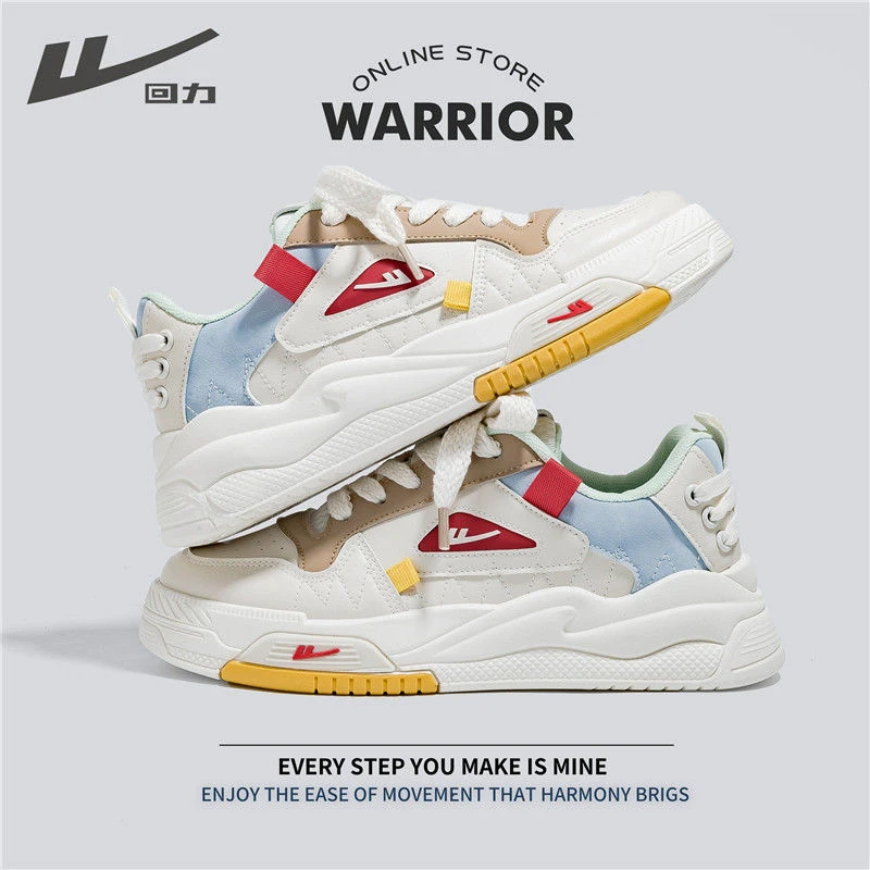 【直播】回力女鞋板鞋2023年新款超轻校园风原创设计感网面休闲鞋