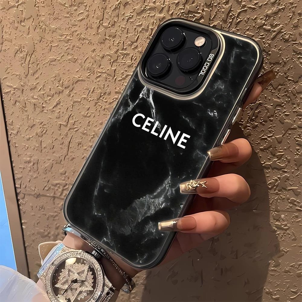 潮牌字母双层大孔苹果14iphone13promax软12/11手机壳