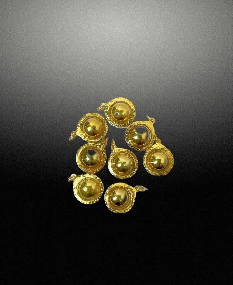 佛牌批发店主亲自跑庙泰如意爱心纹吸米吊坠泰国工艺品