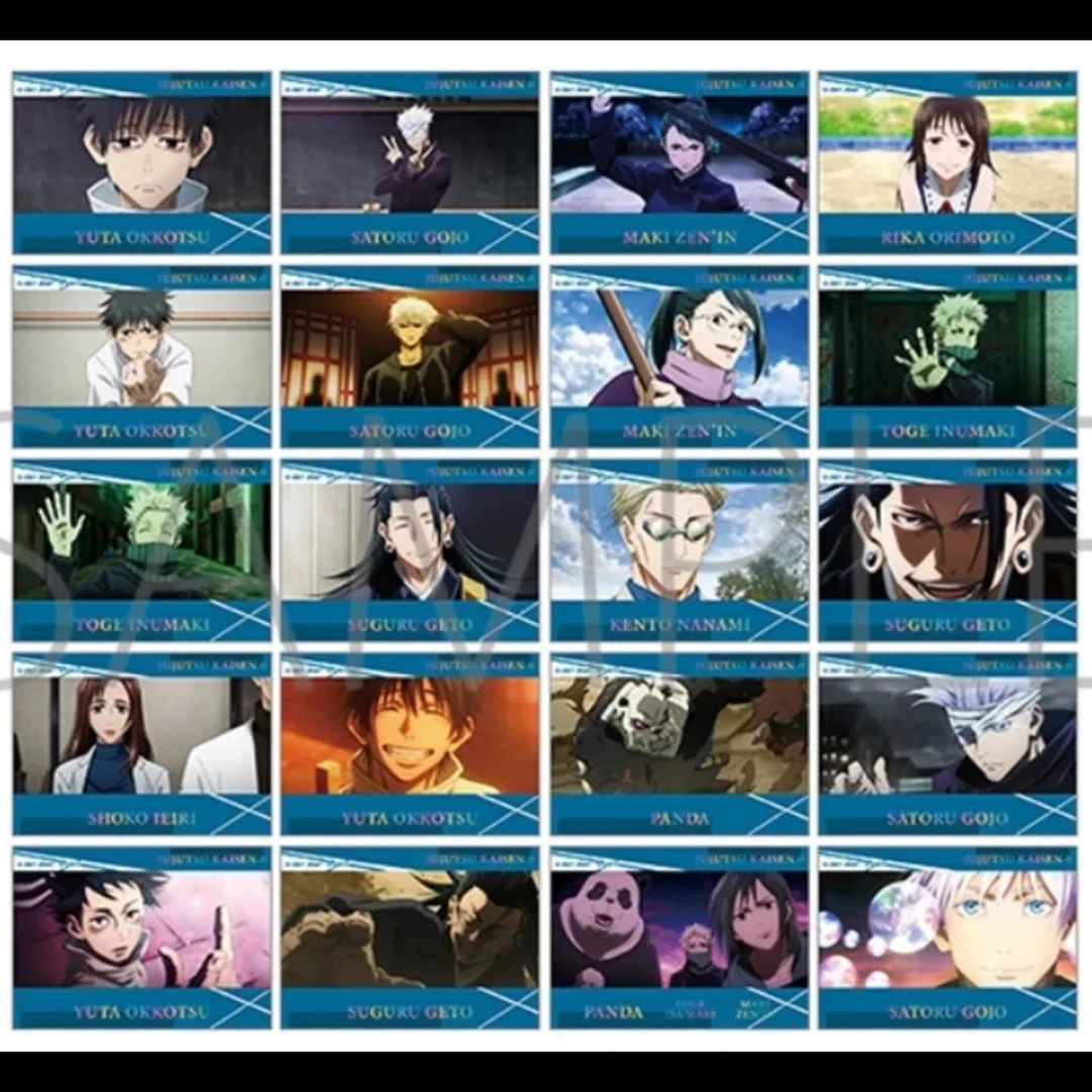 【日谷】咒术回战 剧场版0卷 涉谷金签彩签贴纸（默认代拆）