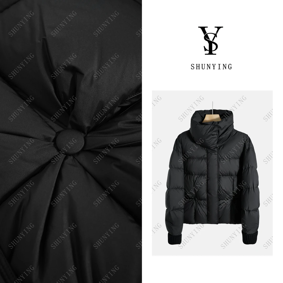 【仟娜】冬季新款 CHAO级推荐！简约百搭休闲羽绒服SY66YRF601