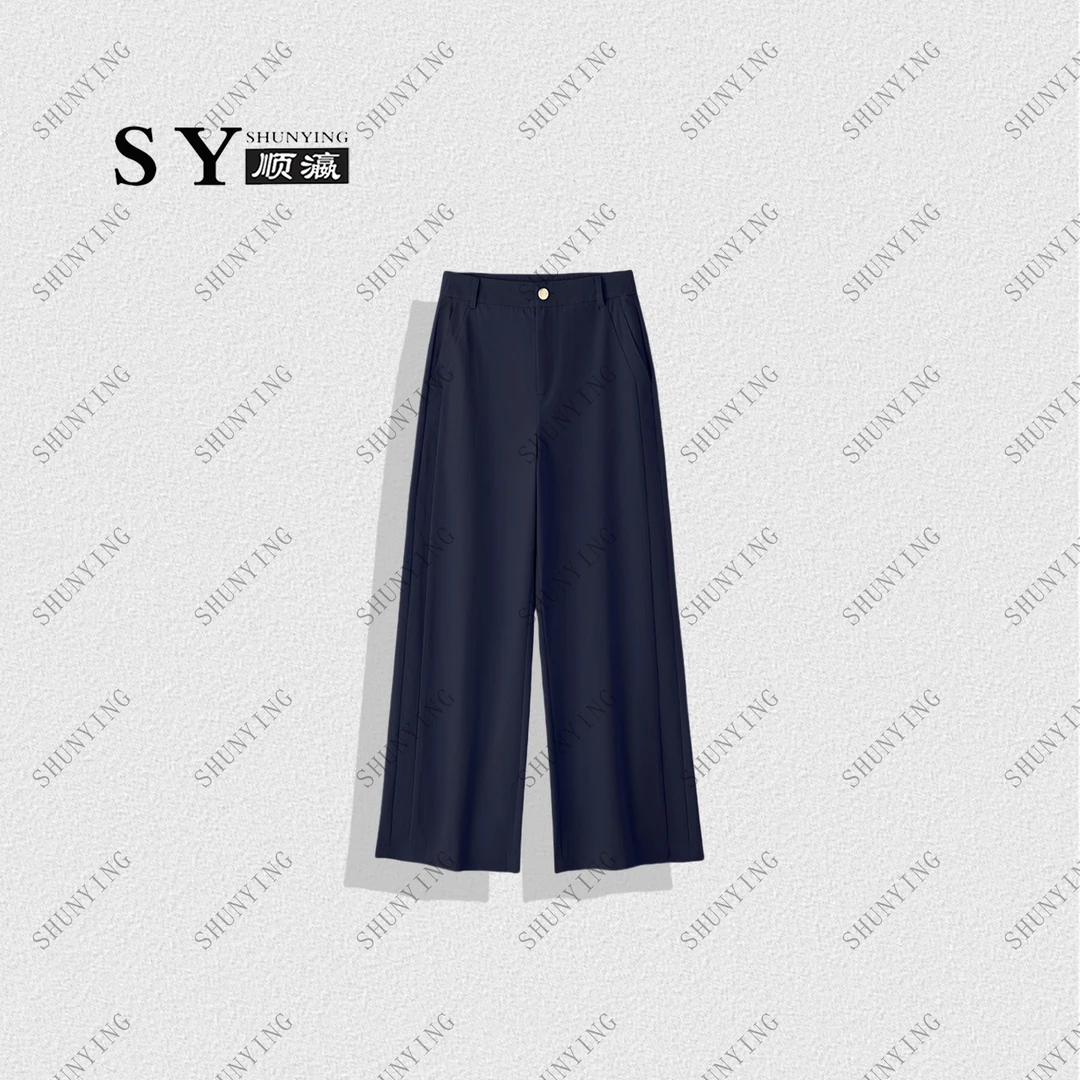 顺瀛【街拍裤】夏季新款轻薄透气宽松高腰舒适直筒裤SY62XXK262039