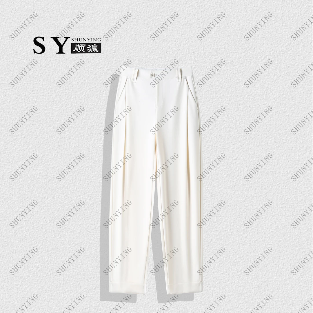 【顺瀛】夏季新款时尚气质显瘦高腰通勤花苞休闲裤SY62XXK2003