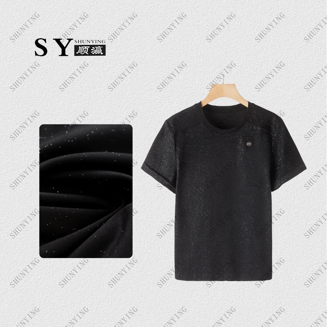 【顺瀛】夏季新款洋气简约满天星圆领短袖T恤SY62T5970