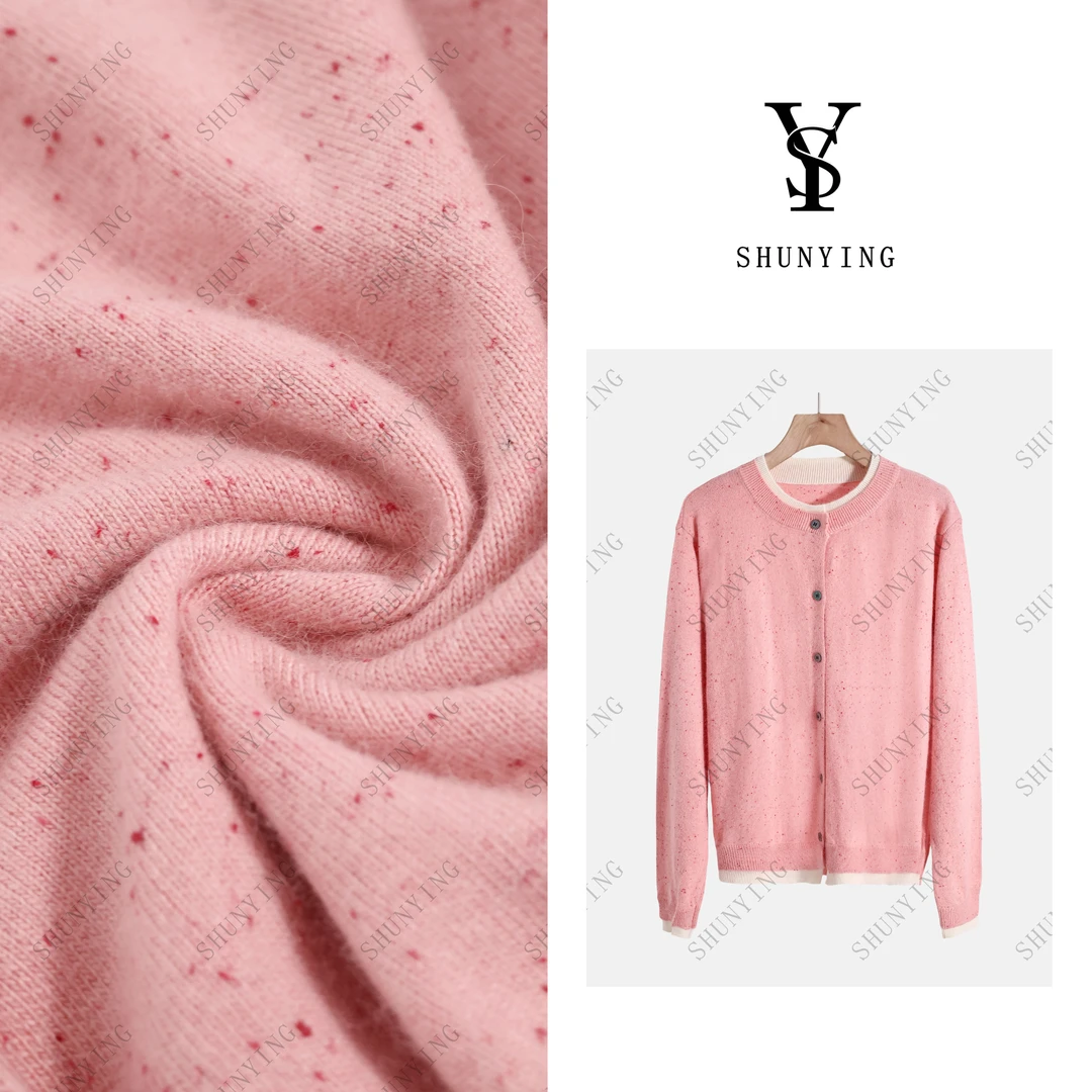 【仟娜】秋季新款设计感时尚洋气减龄假两件针织衫SY63ZZ2121