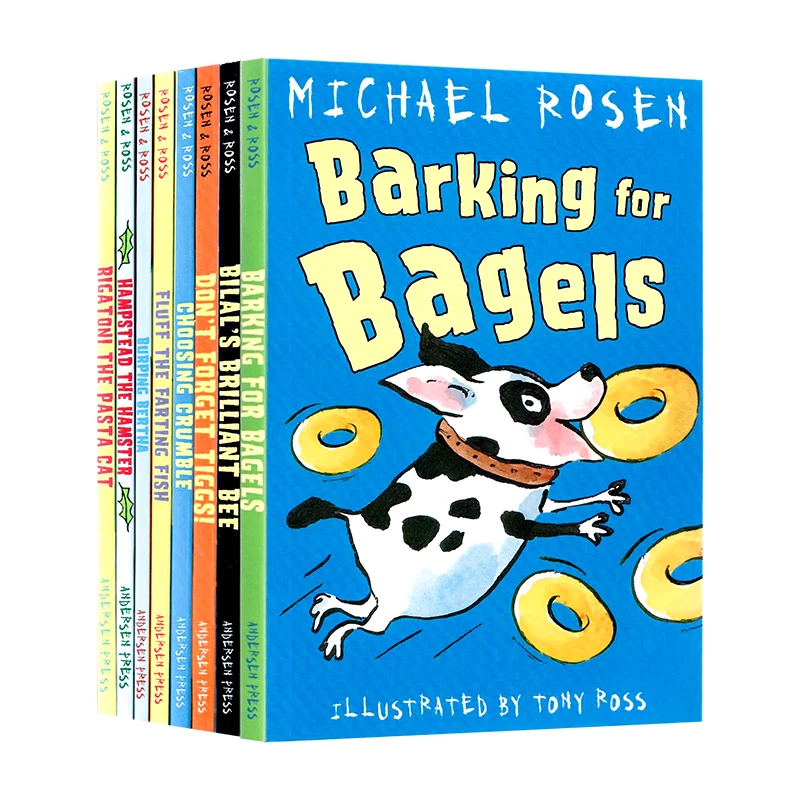 Michael Rosen迈克尔罗森爷爷创意搞笑故事集8册  Tony Ross