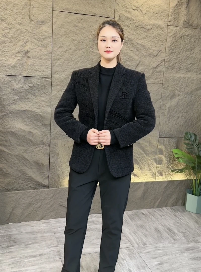 秋冬季新款中年男士高档西服商务休闲时尚百搭男款新品西装外套