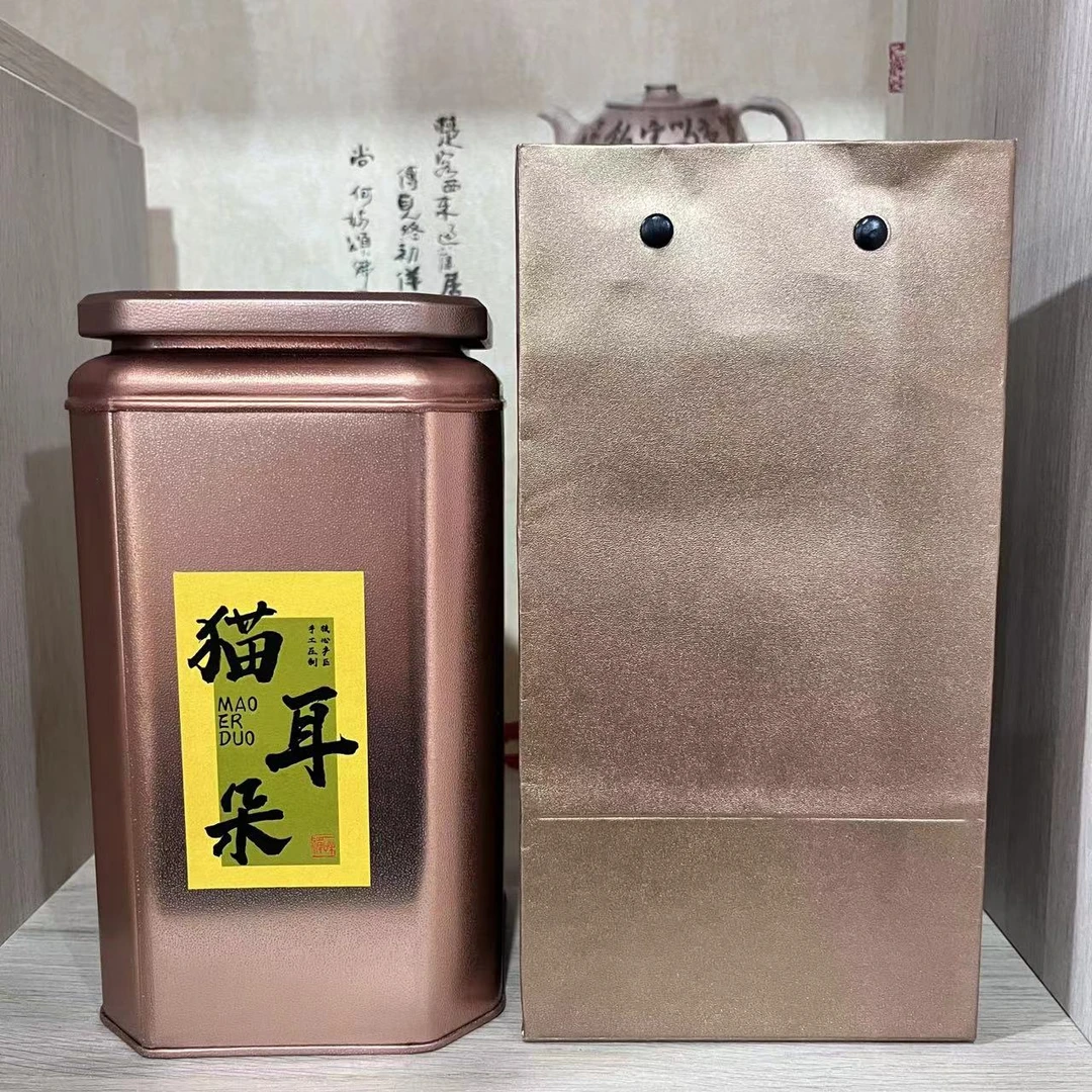 【晓晓专属】-猫耳朵散茶+铁罐-普洱茶（生茶）200g