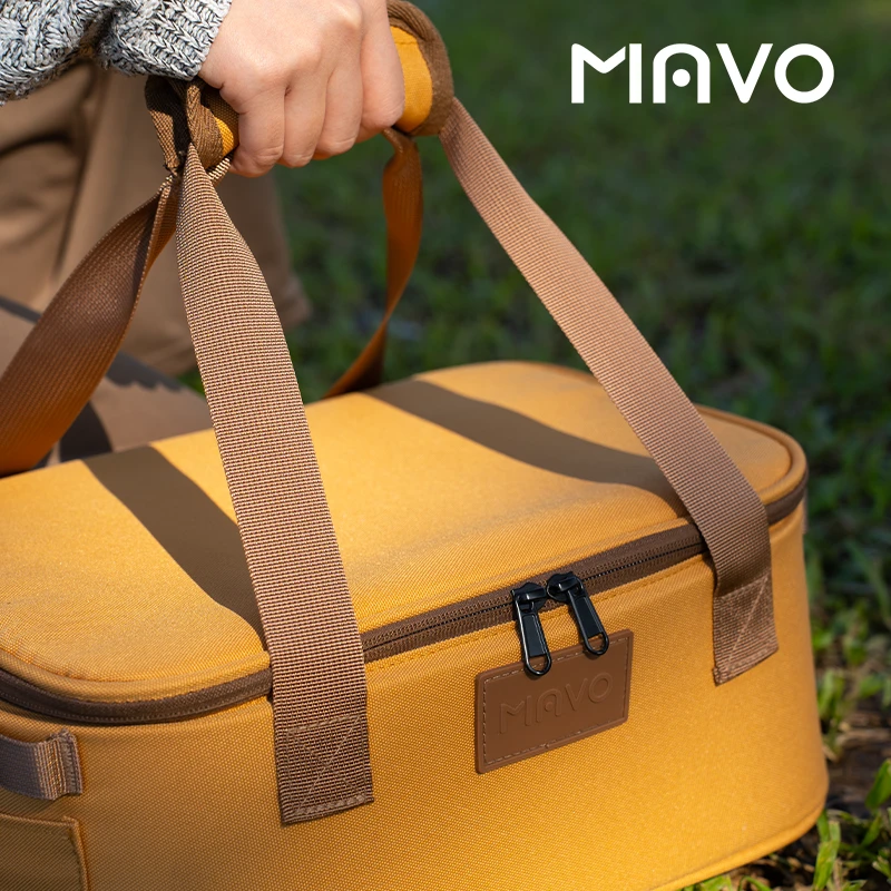 MAVO户外咖啡器具包加厚简约旅行便携包大容量露营包