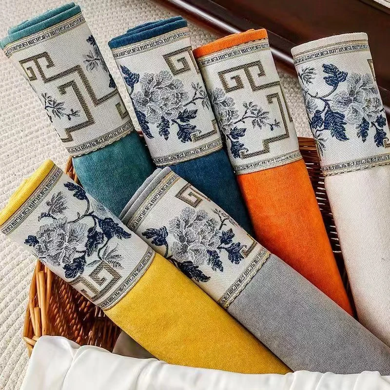 【靠背】新中式靠背巾防滑靠背巾沙发垫手工无需沙发坐垫防滑垫