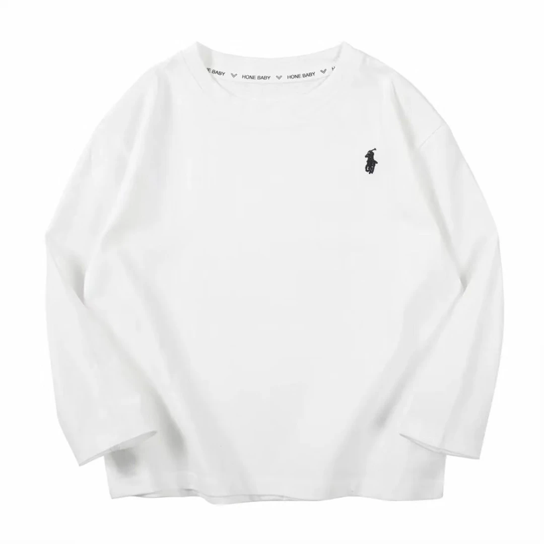 韩版1新款男女宝宝长袖春秋款打底衫百搭休闲