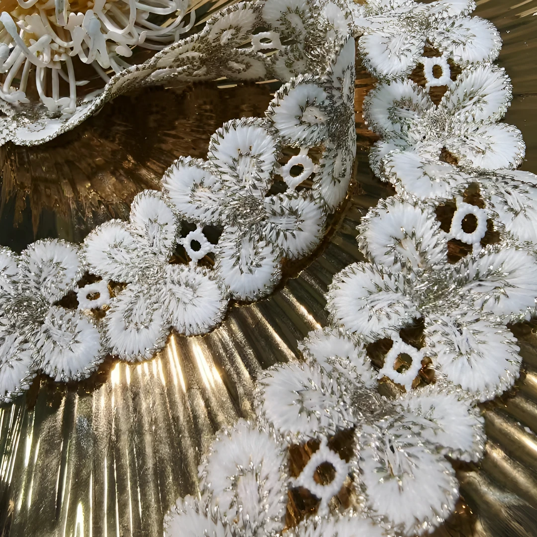 窗帘辅料，蝴蝶花边，窗帘花边，适合各种风格