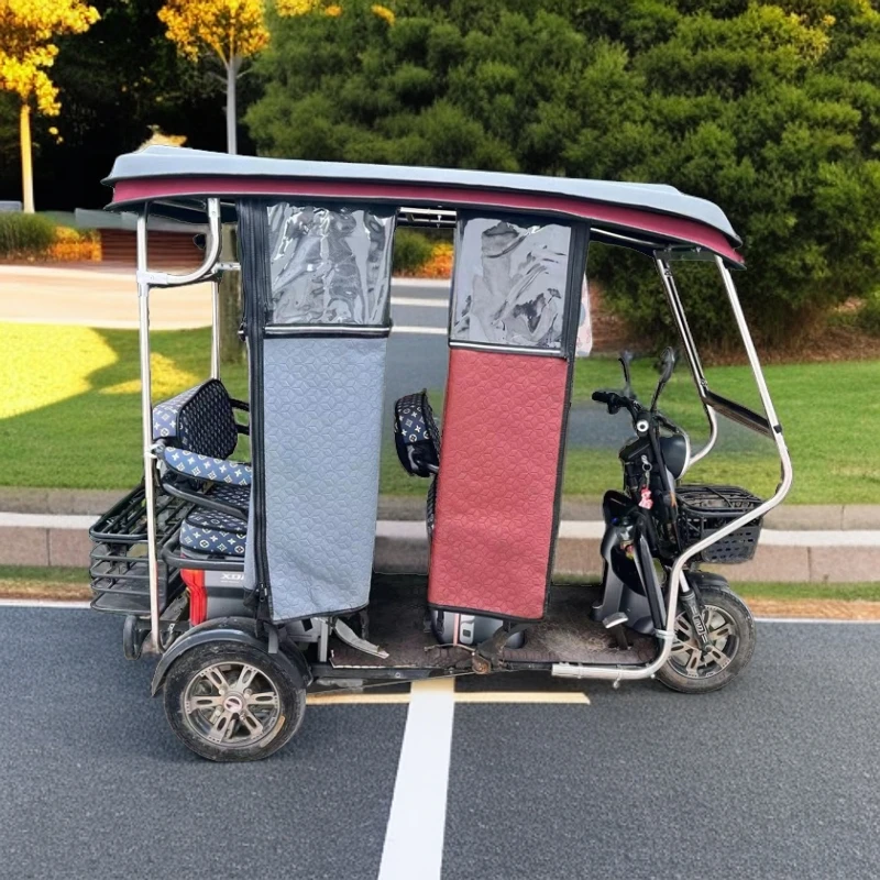 车棚不锈钢架子休闲三轮车架子三轮不锈钢架子小巴士不锈钢架子