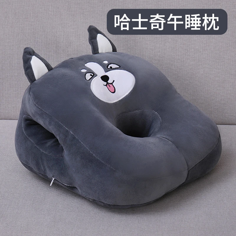 午睡枕趴睡枕学生午休抱枕靠枕睡觉趴趴枕午睡神器枕头毛绒办公室