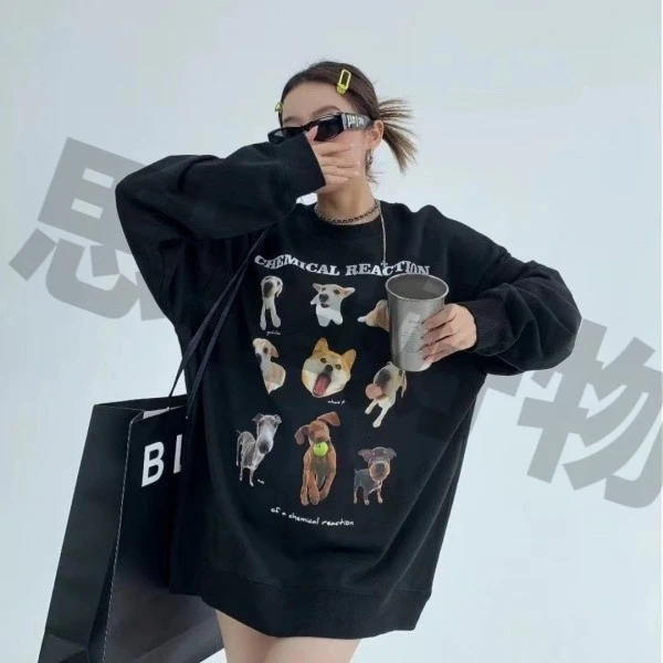 W53卫衣上衣宽松秋冬