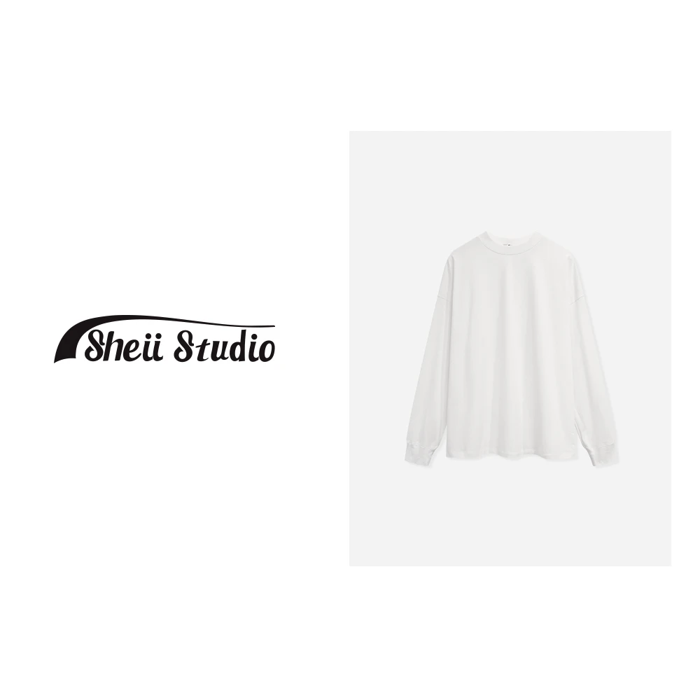 【年中钜惠】纯色时尚休闲百搭极简长袖T恤女 M3311021