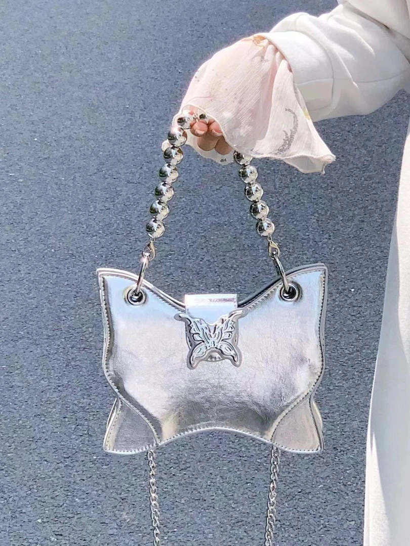 【贵妃】q459  2025年新年礼物女士真皮百搭时斜跨时尚包