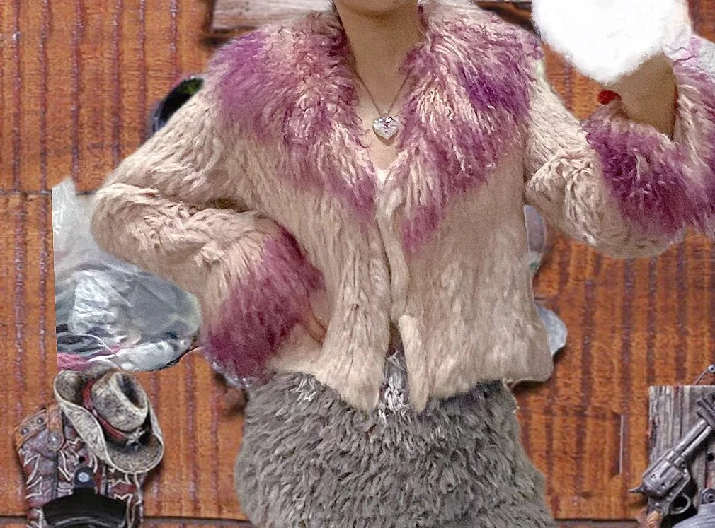 Vintage 兔毛编织