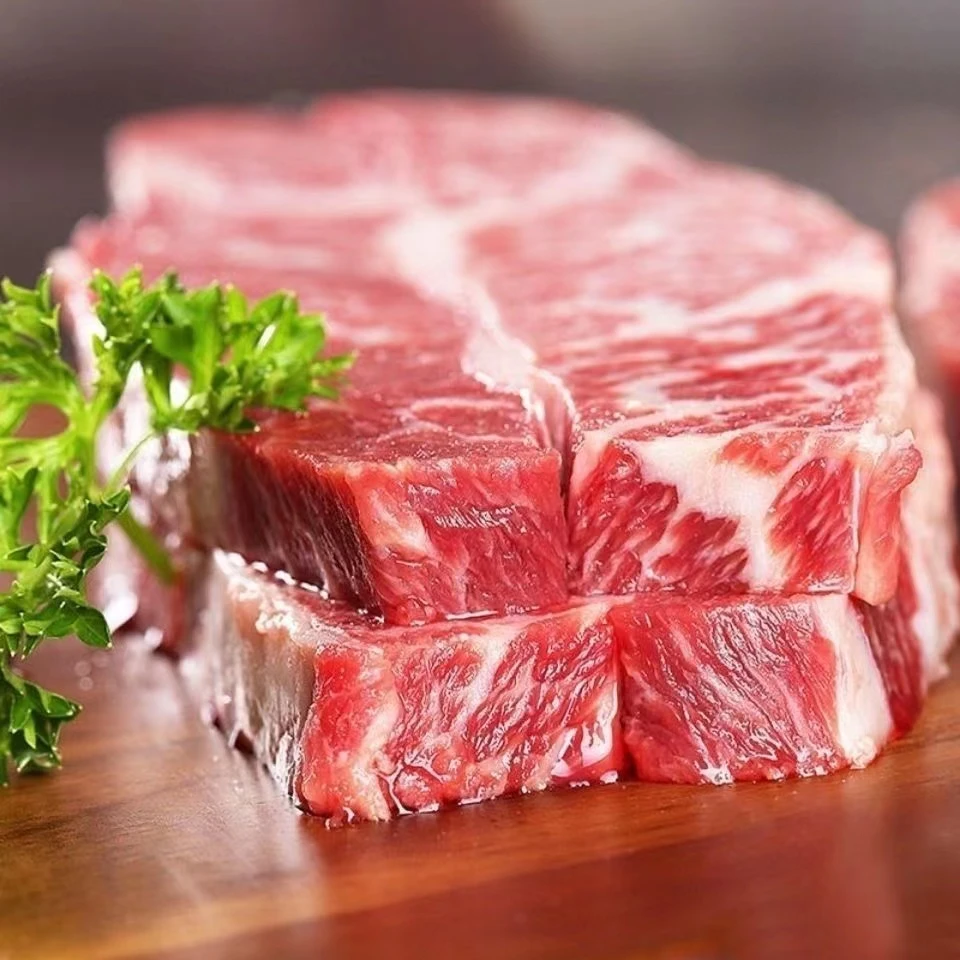 澳洲和牛M8板腱牡蛎肉原切牛排霜降牛扒烤肉 寿喜烧片火锅片1kg