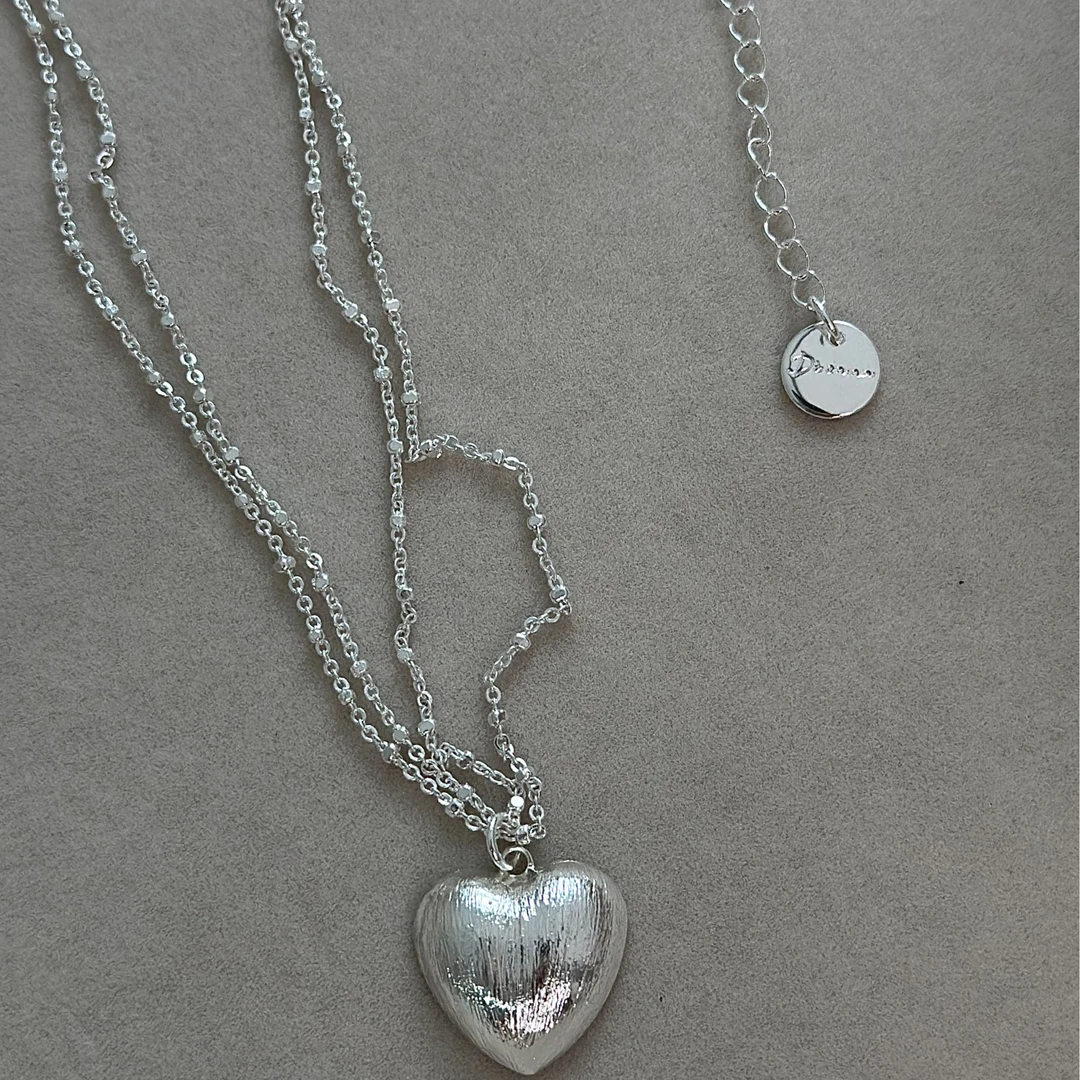 铜合金项链 「星辰锁心」原创设计高质感公主风 X807