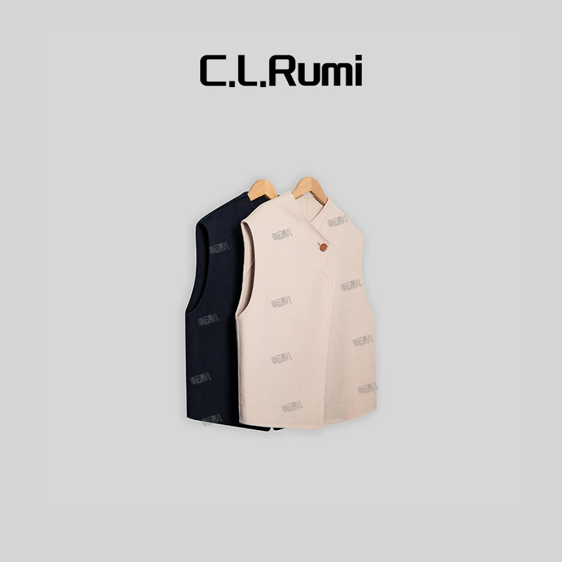 【燕子福利】“布鲁克林”时尚百搭秋季高密保暖马甲上衣6087bx