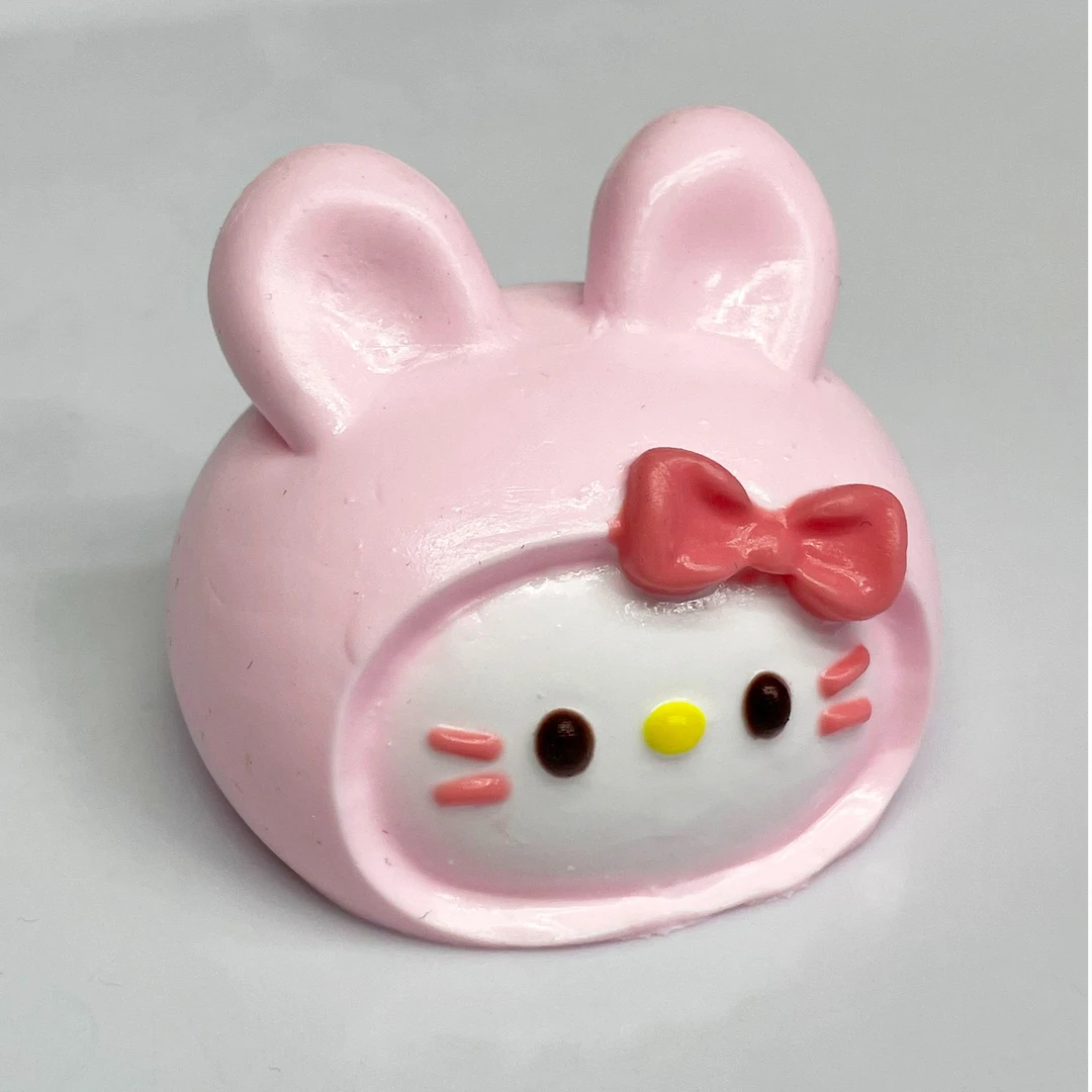 手工解压捏捏猪猪鼠鼠套头KT捏捏-食品级硅胶（默认微瑕）