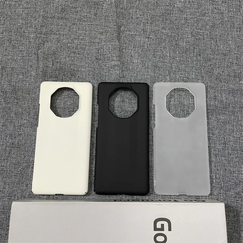 适用华为Mate40RS保时捷设计全包硬壳超薄肤感磨砂纯色半透保护套