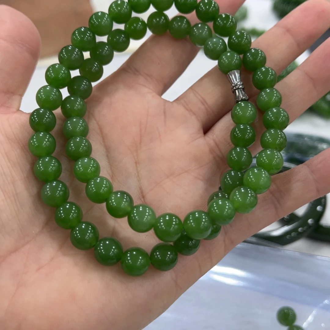 【闪购商品】和田玉（碧玉）颈饰未镶嵌人***瓜