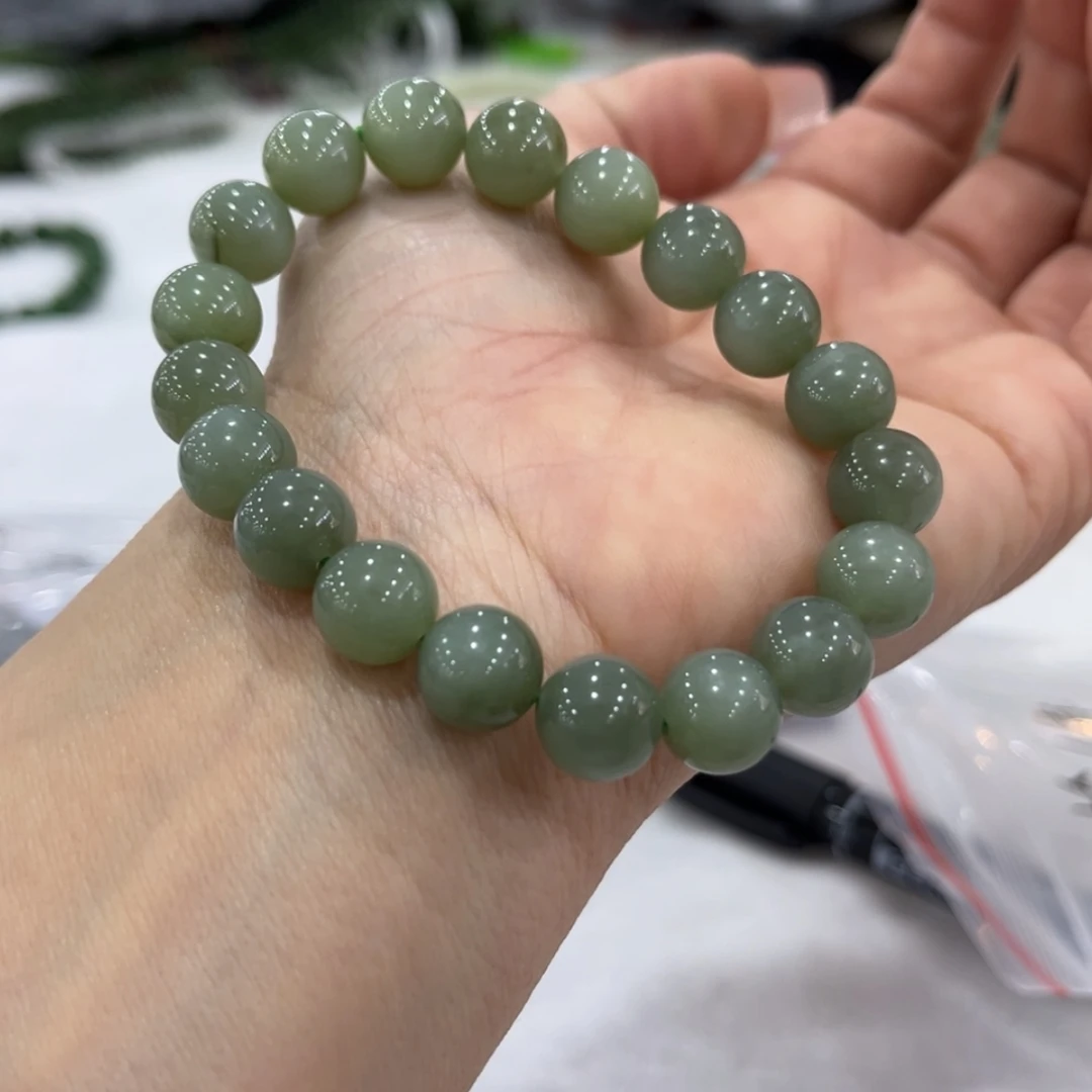 【闪购商品】和田玉(碧玉)颈饰未镶嵌微**生