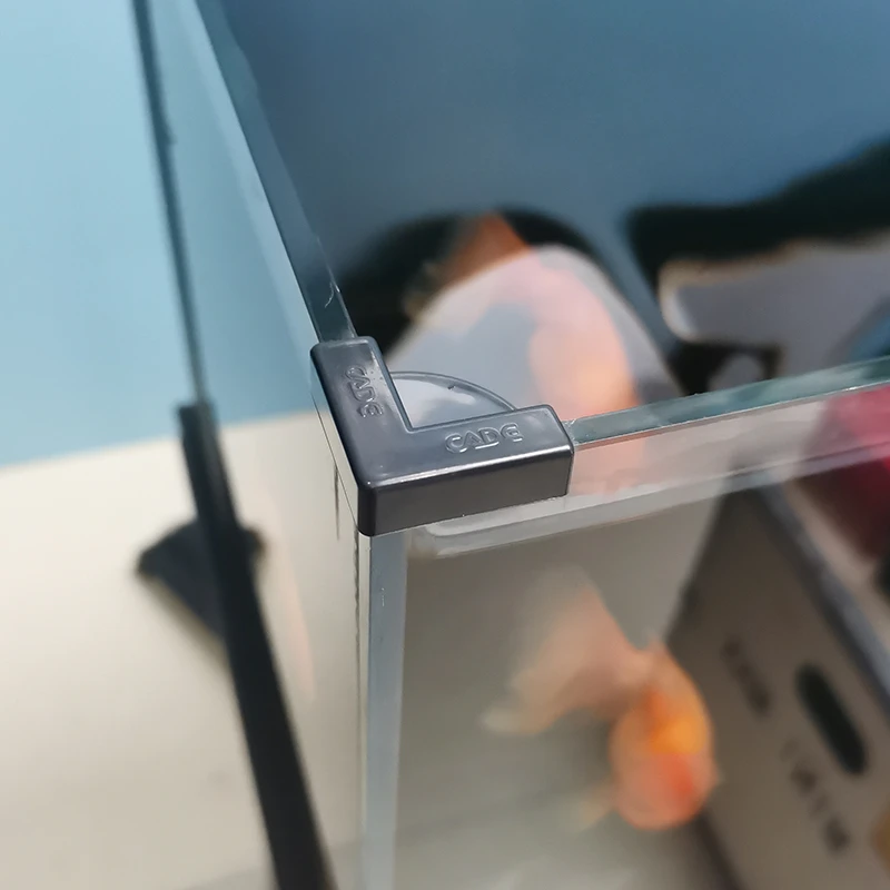 彩鲽鱼缸缸盖护角卡托6mm 8mm护角卡托通用外置美观方便
