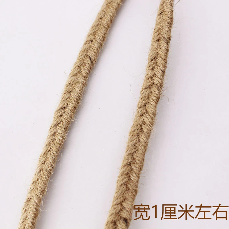 【织夏专属】棉麻绳花边捆绑绳子装饰手工diy花边工艺品复古材料