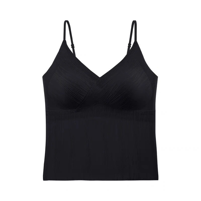 深圳高定百搭背心～吊带美背～自带胸垫纯欲内搭加大码210斤内