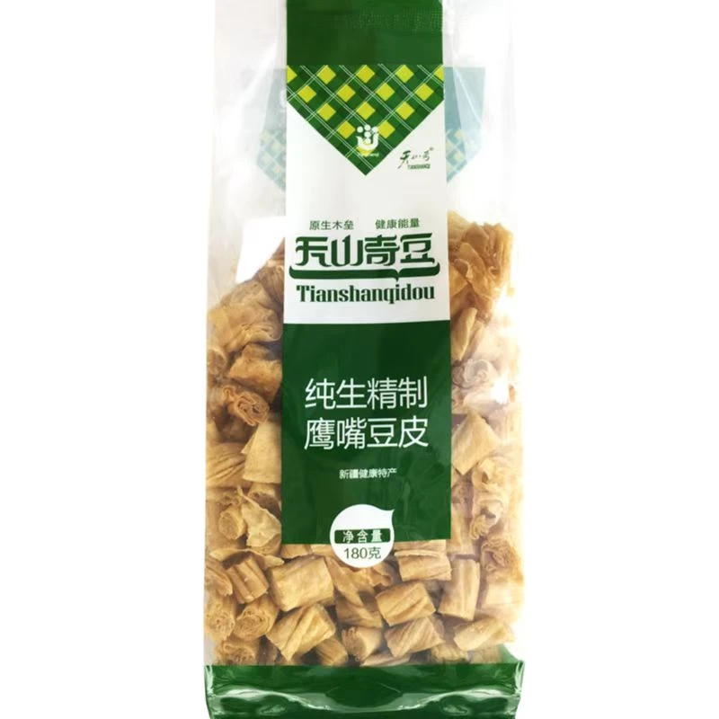 新疆天山奇纯生精制鹰嘴豆皮180克*3袋豆制品特产营养