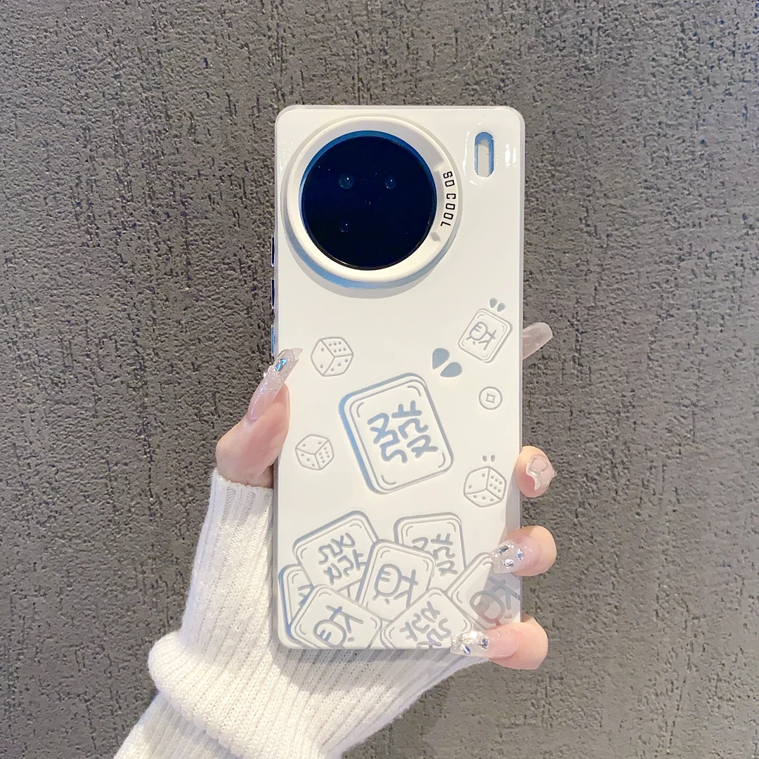 (vivoX90系列)磨砂彩银适用vivoX90/vivoX90Pro手机壳防摔创意潮
