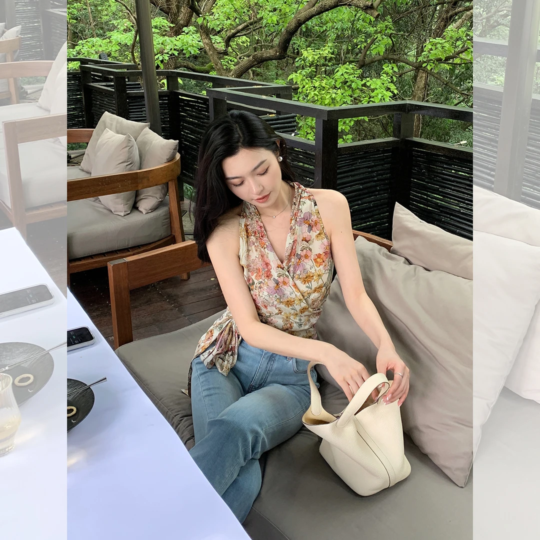 LAZY ZOE【店播专属】人间五月麦子花系列小衫及连衣裙