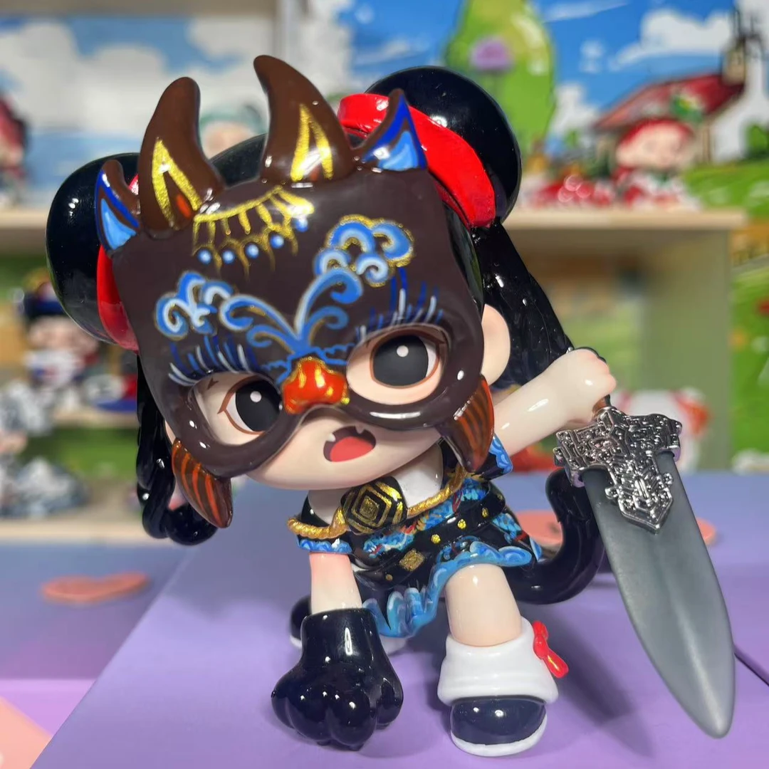 潮玩DIY手工制作改娃摆件