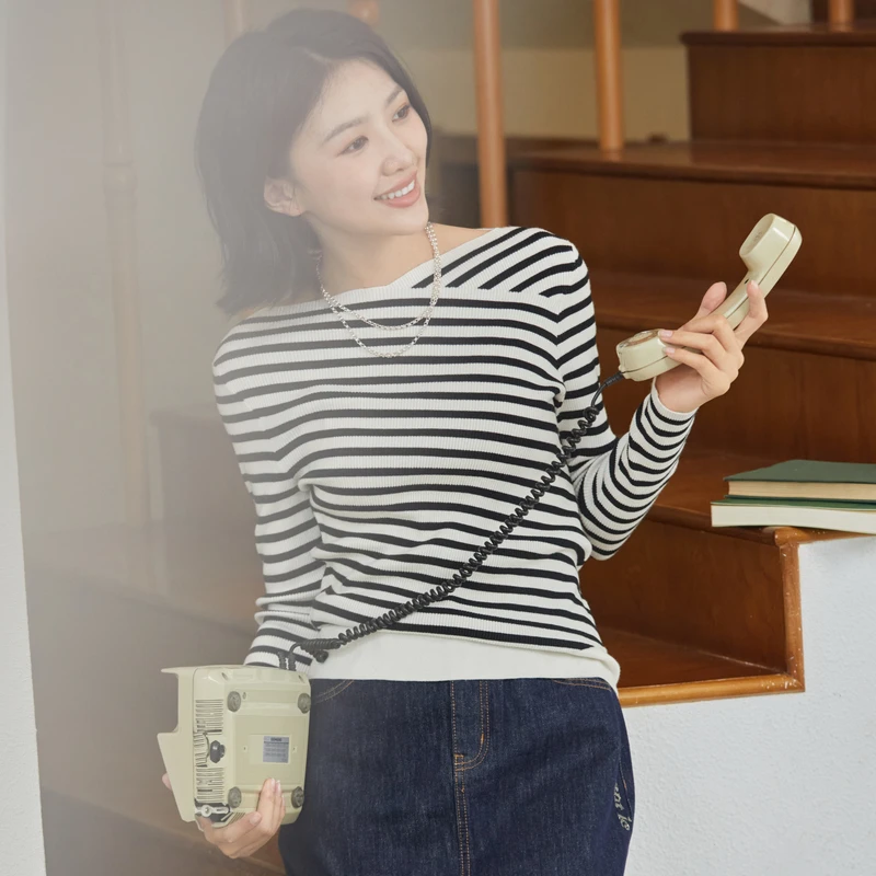 XG/雪歌秋冬春秋套头显瘦长袖毛针织衫XJ311626B899