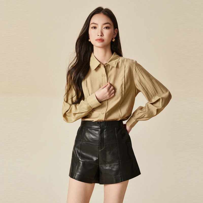 雪歌女装新款衬衫XJ421027A173