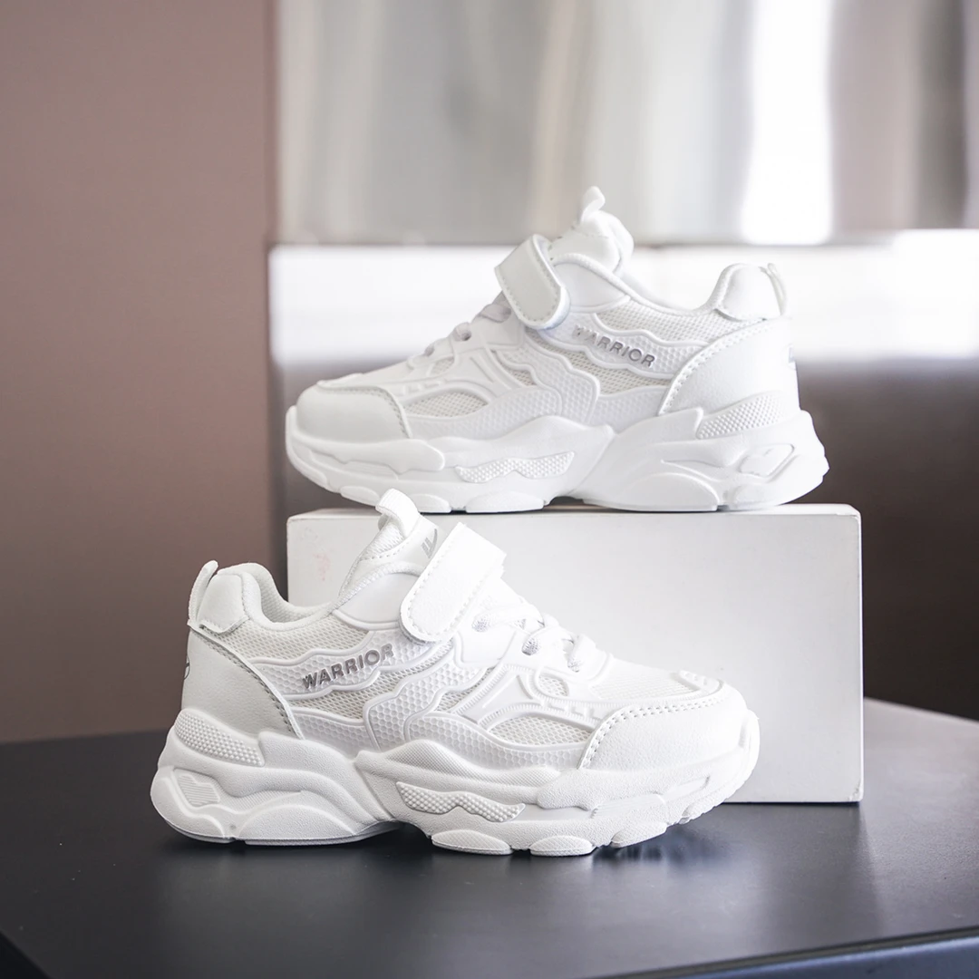 HL回力儿童运动鞋魔术贴低帮中大童休闲鞋童鞋男童女童百搭鞋0300