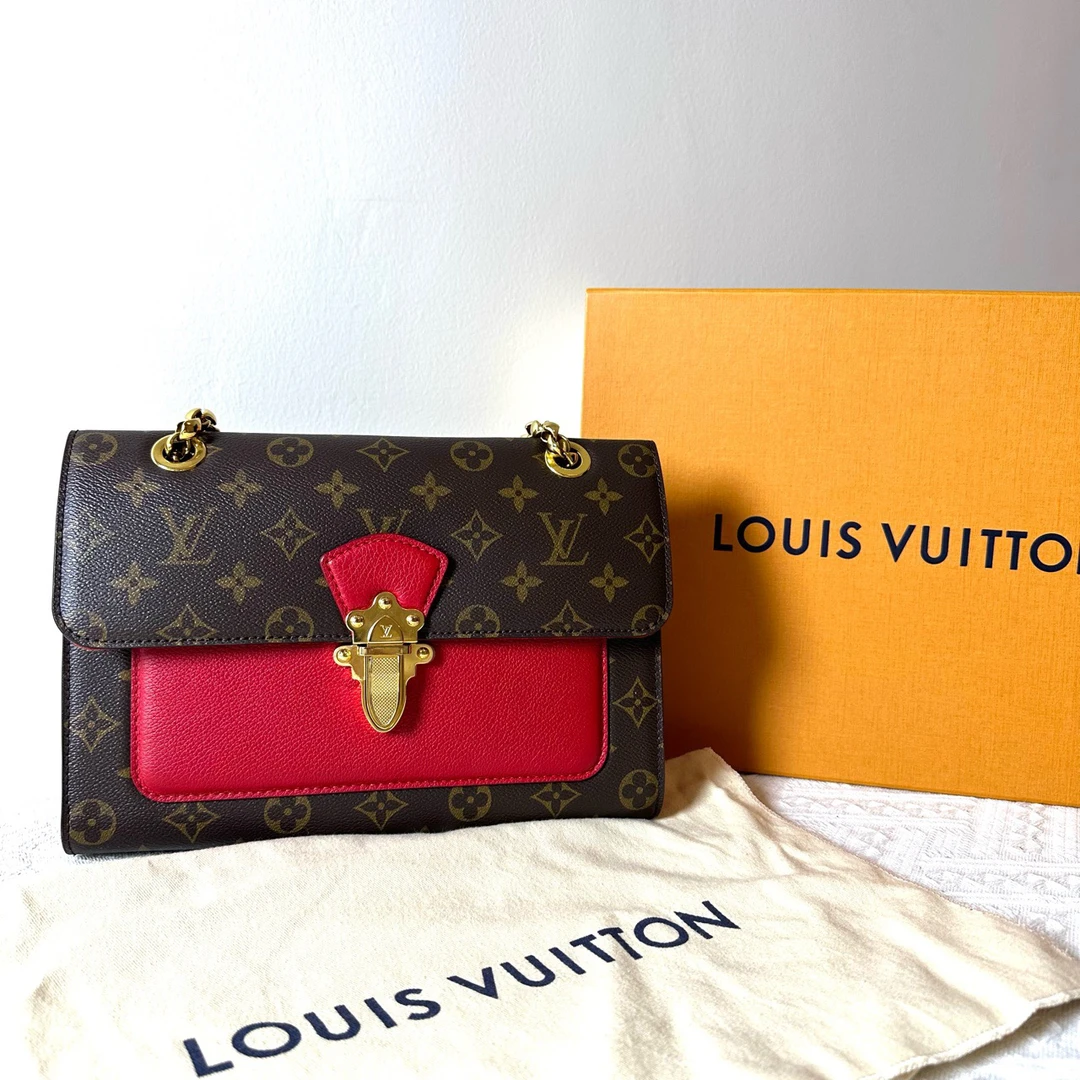 99新 LouisVuitton/路易威登 LV维多利亚单肩包
