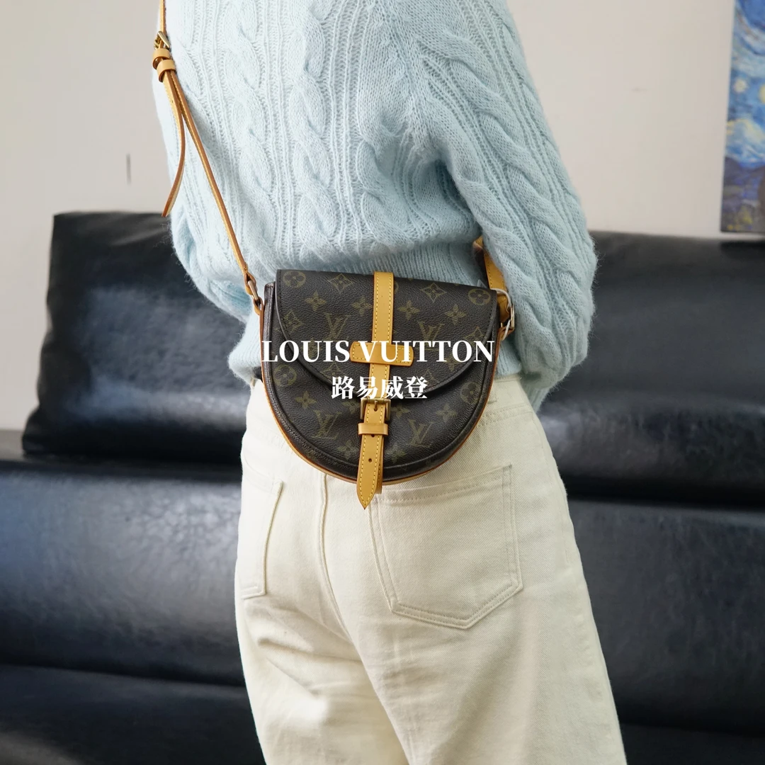 95新 LouisVuitton/路易威登 盾牌包（小）/Kitty