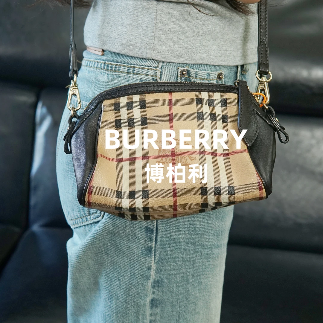 95新 BURBERRY/博柏利 博柏利斜挎包/FYSS08407003/7003