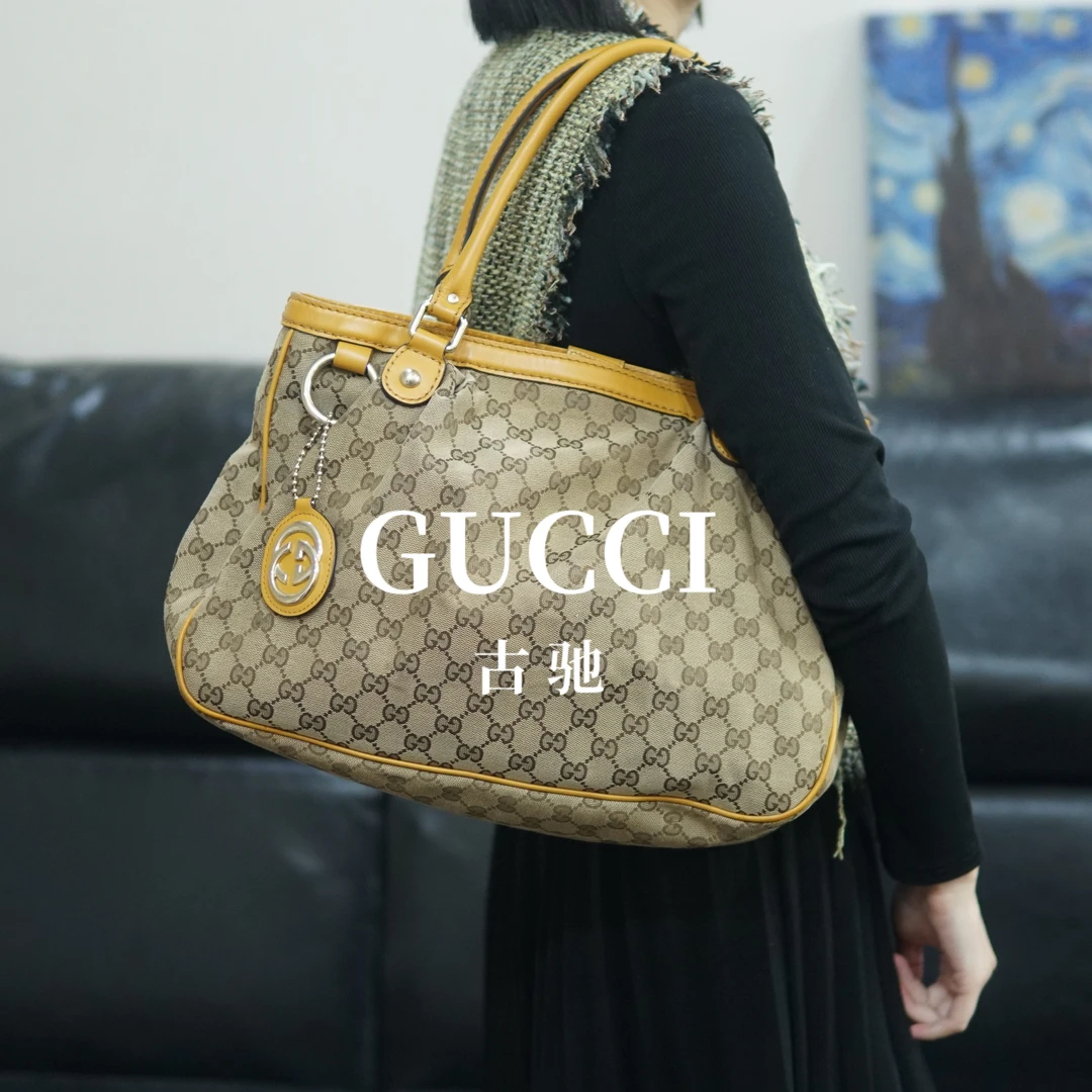 95新 GUCCI/古驰 老花单肩包/MZ10502042/2042