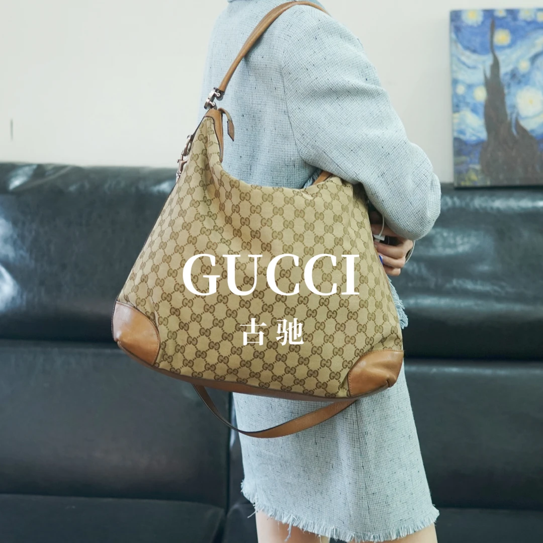95新 GUCCI/古驰 老花单肩包/WS09629595/9595